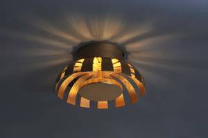 Deckenlampe FLARE Gold - Metall - 18 x 9 x 18 cm