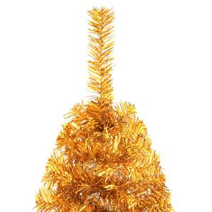 Künstlicher Halb-Weihnachtsbaum Gold - 125 x 240 x 125 cm