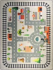 Tapis CIRCUIT ZOO 80 x 150 cm