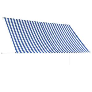 Einziehbare Markise 3001277-1 Blau - Breite: 300 cm