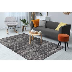 Tapis de salon moderne et design VIALEK Gris - 120 x 170 cm