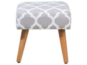 Tabouret OSAGE Gris - Gris lumineux - Chêne clair