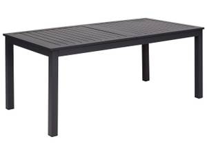 Table extensible SKALOMA Gris foncé - Gris