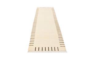 Tapis de passage Darya CCCIV Beige - Textile - 81 x 1 x 297 cm