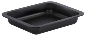 Dr. Oetker Brat- und Auflaufform Stahl Schwarz - Metall - 29 x 40 x 6 cm