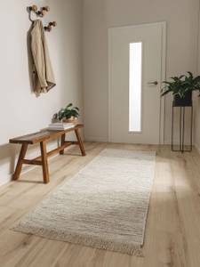 Wollteppich Silas Beige - 70 x 200 cm