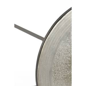 Beistelltisch Talca Silber - 49 x 52 x 49 cm - Durchmesser: 49 cm