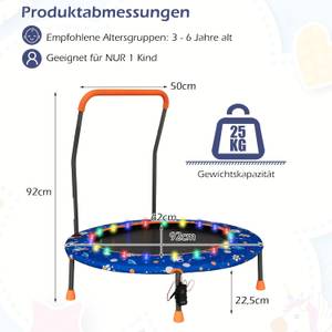 Trampoline FI32200 Blau