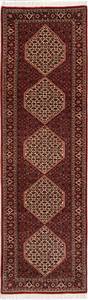 Tapis de couloir Bidjar XXXVIII Rouge - Textile - 85 x 2 x 298 cm