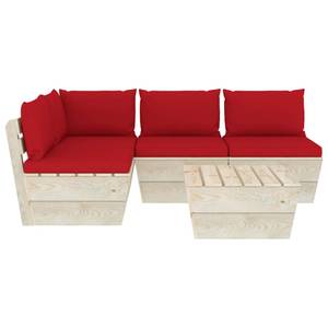 Mobilier de jardin (lot de 5) 3016490-9 Rouge