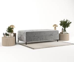 Boxspringbett Araya Grau - Breite: 90 cm - H2