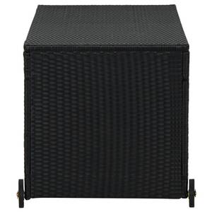 Aufbewahrungsbox 3007775 Schwarz - Metall - Polyrattan - 65 x 61 x 120 cm