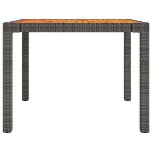 Table de jardin 3011706 Gris - Métal - Matière plastique - Polyrotin - 90 x 75 x 90 cm