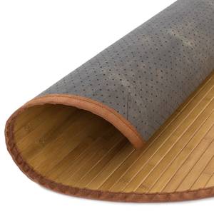 Tapis rond en bambou 363 Marron - 200 x 200 cm