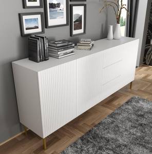 Sideboard RAVENNA B SB200 3D3D Gold - Weiß