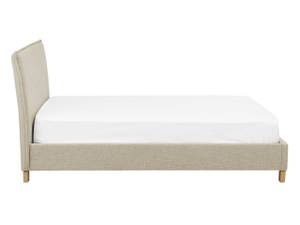 Doppelbett SENNEZ Beige - Eiche Hell - Breite: 155 cm