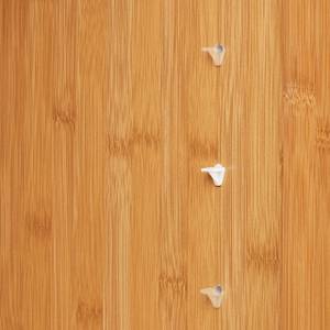 Badschrank Bambus Braun - Gold - Bambus - Holzwerkstoff - 40 x 70 x 37 cm