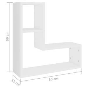 Étagère murale (lot de 2) 3008071 Blanc