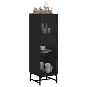 Highboard DE8407 Schwarz