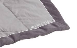 Spiel- und Krabbeldecke Rock Star Baby Grau - Textil - 100 x 4 x 100 cm