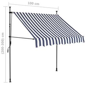 Auvent rétractable 3000948-2 Largeur : 100 cm