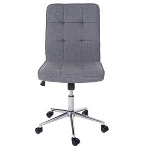 Bürostuhl K43 Grau - Textil - 47 x 101 x 65 cm