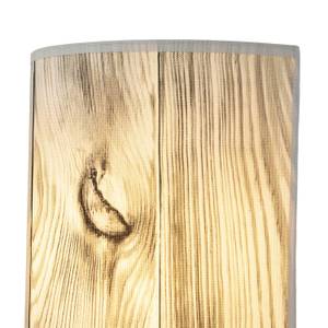 Wandleuchte ALICE Holz - 20 x 23 x 9 cm - Metall - Textil