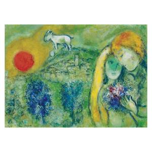 Puzzle Die Liebhaber von Vence Papier - 26 x 6 x 36 cm