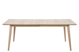 Table à manger Canes Marron - En partie en bois massif - 200 x 75 x 100 cm