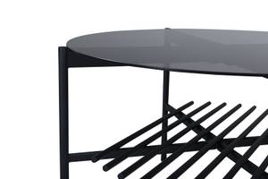 Table basse VonStaf Noir - Translucide - 80 x 80 cm