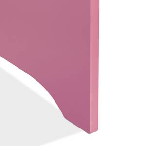 Kinderregal mit 6 Aufbewahrungsboxen Grün - Pink - Weiß - Holzwerkstoff - Kunststoff - Textil - 63 x 66 x 30 cm