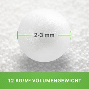 EPS Perlen Sitzsack-Füllung 50 Liter Weiß - Kunststoff - 1 x 1 x 1 cm