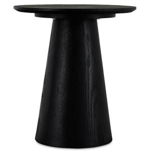 Table basse Tango Noir ø45x50 cm Noir - Diamètre : 45 cm