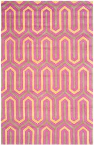 Teppich Leta handgetuftet Pink - 120 x 180 cm