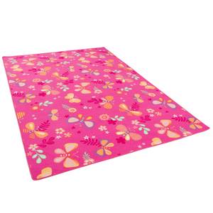 Kinder Spiel Teppich Schmetterling Pink - 80 x 400 cm