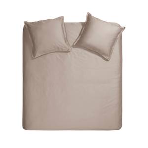 Bettbezug Satin - 200x200/220cm - Taupe 200 x 5 x 220 cm