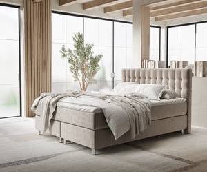 Boxspringbett Sorrento Taupe - Breite: 160 cm