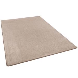 Hochflor Velours Teppich Luna Taupe - 80 x 400 cm