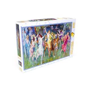 Puzzle Ein Tag im Wald 1000 Teile Papier - 28 x 6 x 37 cm