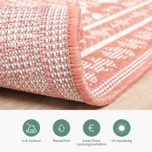 In- & Outdoor Teppich Summer Oriental Pink