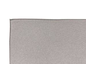 Lit double MOISSAC Noir - Gris - Gris lumineux - Largeur : 177 cm