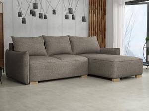 Ecksofa Focus Braun