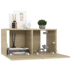 TV-Schrank 6er Set D909 Braun - Holzwerkstoff - 30 x 30 x 60 cm