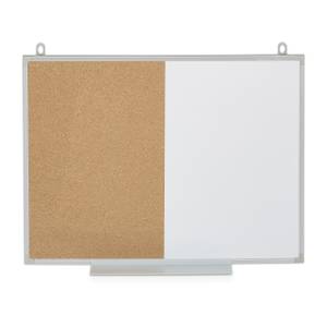 Tableau blanc combiné 2 en 1 60 x 45 cm