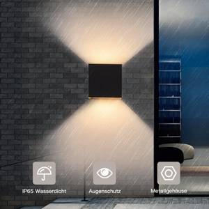 LED Wandleuchte Inspiration (2er-Set) Schwarz