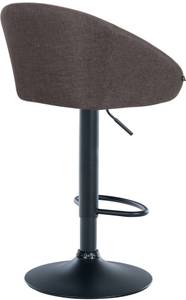 Tabouret de bar Davie Gris lava