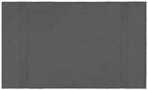 Badetuch anthrazit 100x150 cm Frottee Grau - Textil - 100 x 1 x 150 cm