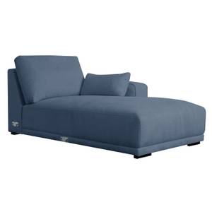 3-Sitzer Ecksofa California Blau - Ecke davorstehend rechts