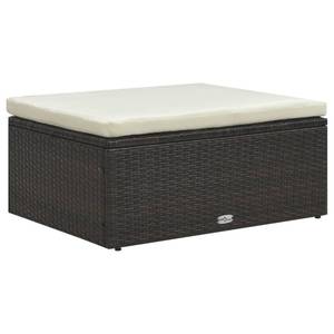 Garten-Lounge-Set 3003524 (5-teilig) Braun - Metall - Polyrattan - 40 x 48 x 74 cm