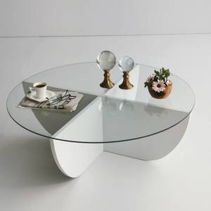 Table basse Dpere Blanc crème